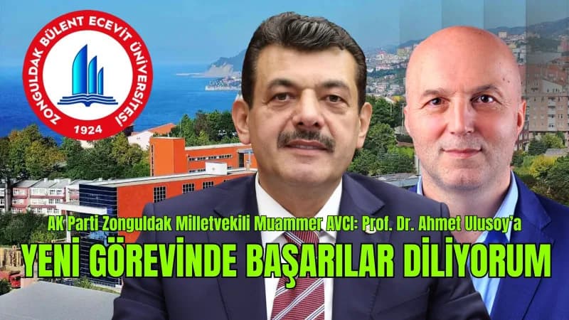 İlk tebrik Milletvekili Muammer Avcı'dan