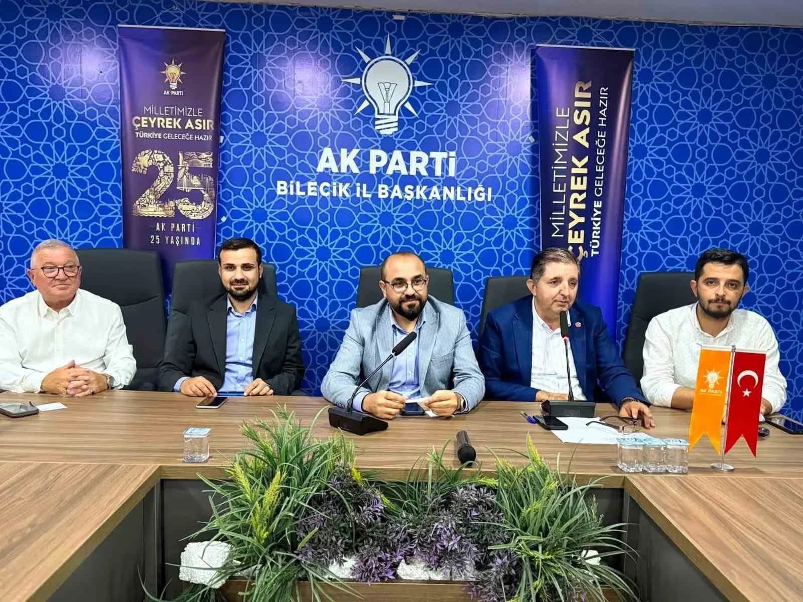 AK PARTİ BİLECİK’TE İLÇE DANIŞMA TOPLANTISI GERÇEKLEŞTİRİLDİ