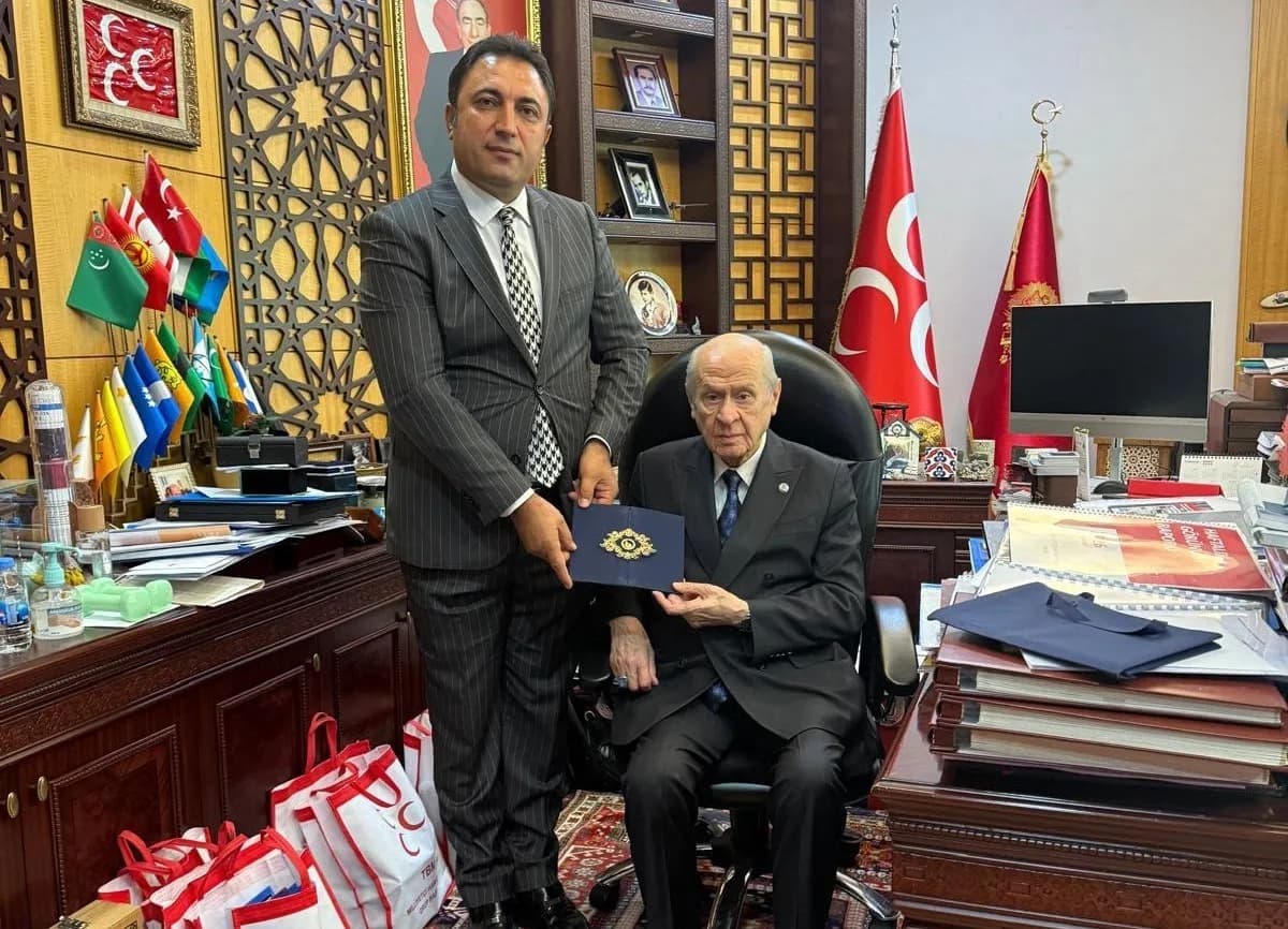 KULUNCAK BELEDİYE BAŞKANI CENGİZ, MHP GENEL MERKEZİNİ ZİYARET ETTİ