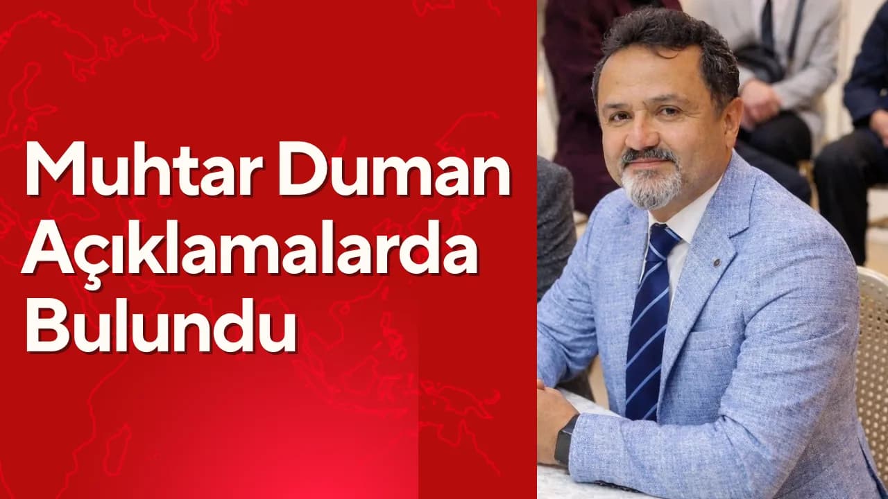 Muhtar Duman’dan Muammer Avcı’ya Özel Teşekkür