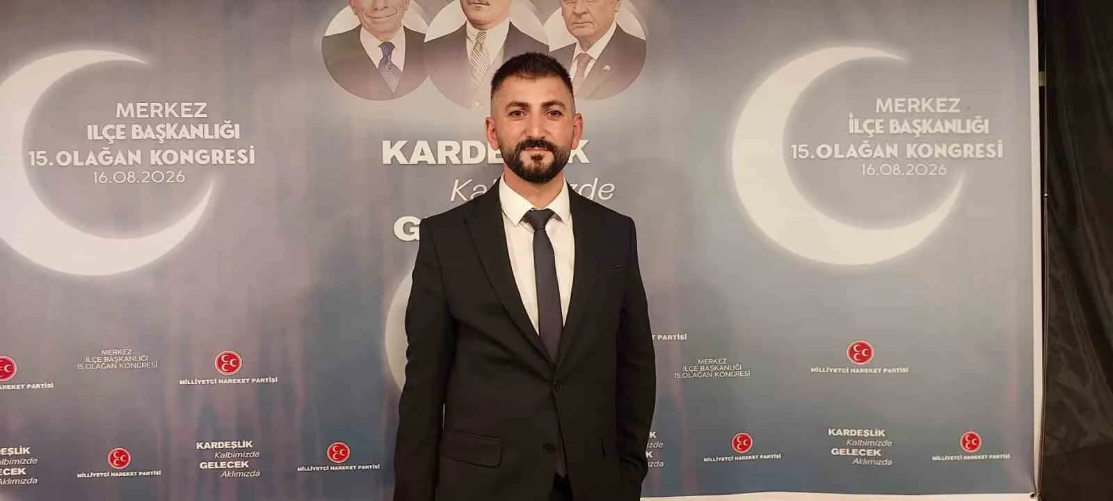 MİLLİYETÇİ HAREKET PARTİSİ (MHP) RİZE MERKEZ İLÇE BAŞKANLIĞINA SEÇİLEN SEÇKİN MEMİŞOĞLU.