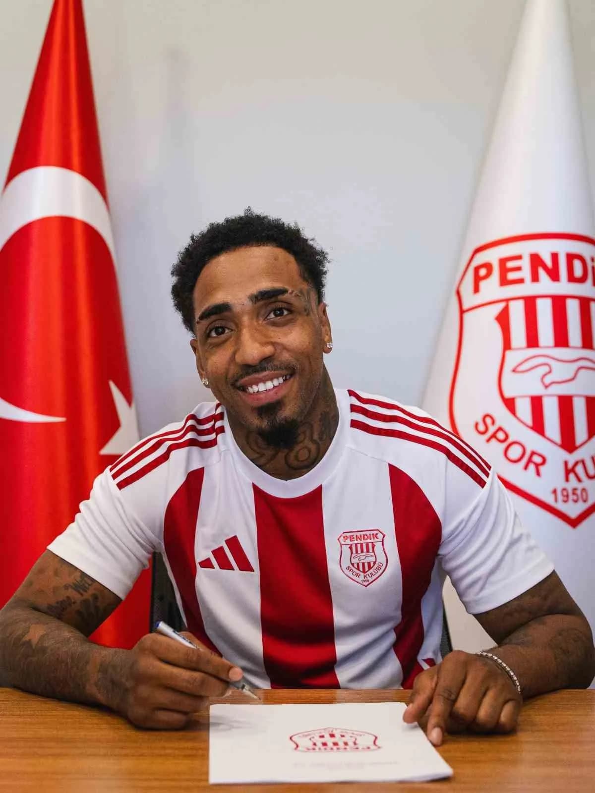 TRENDYOL 1. LİG EKİPLERİNDEN PENDİKSPOR, MALLİK WİLKS'İN SÖZLEŞMESİNİN FESHEDİLDİĞİNİ DUYURDU.