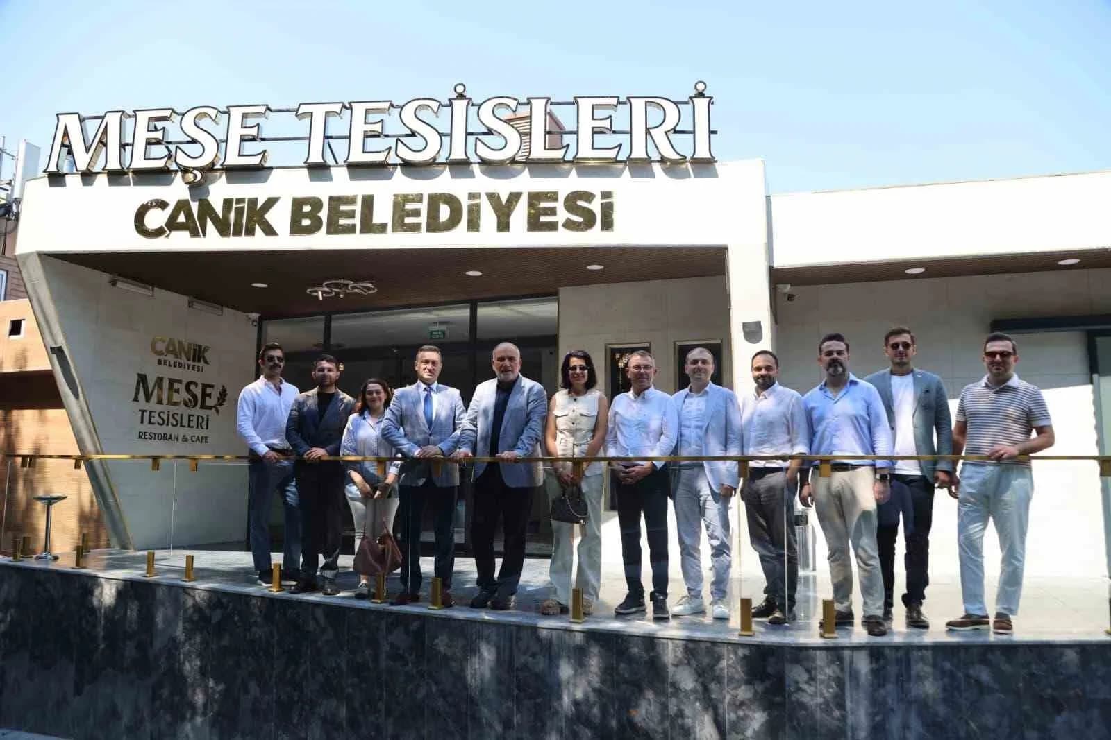 CANİK BELEDİYE BAŞKANI İBRAHİM SANDIKÇI, SAMSUN SANAYİCİ VE İŞ İNSANLARI DERNEĞİ (SAMSİAD) BAŞKANI SÜLEYMAN FERŞAT ELDEMİR VE YÖNETİM KURULU ÜYELERİNİ CANİK BELEDİYESİ MEŞE TESİSLERİ, CANİK BELEDİYESİ MACERA PARKI VE CANİK BELEDİYESİ ÖZDEMİR BAYRAKTAR KEŞİF KAMPÜSÜ'NDE AĞIRLADI.