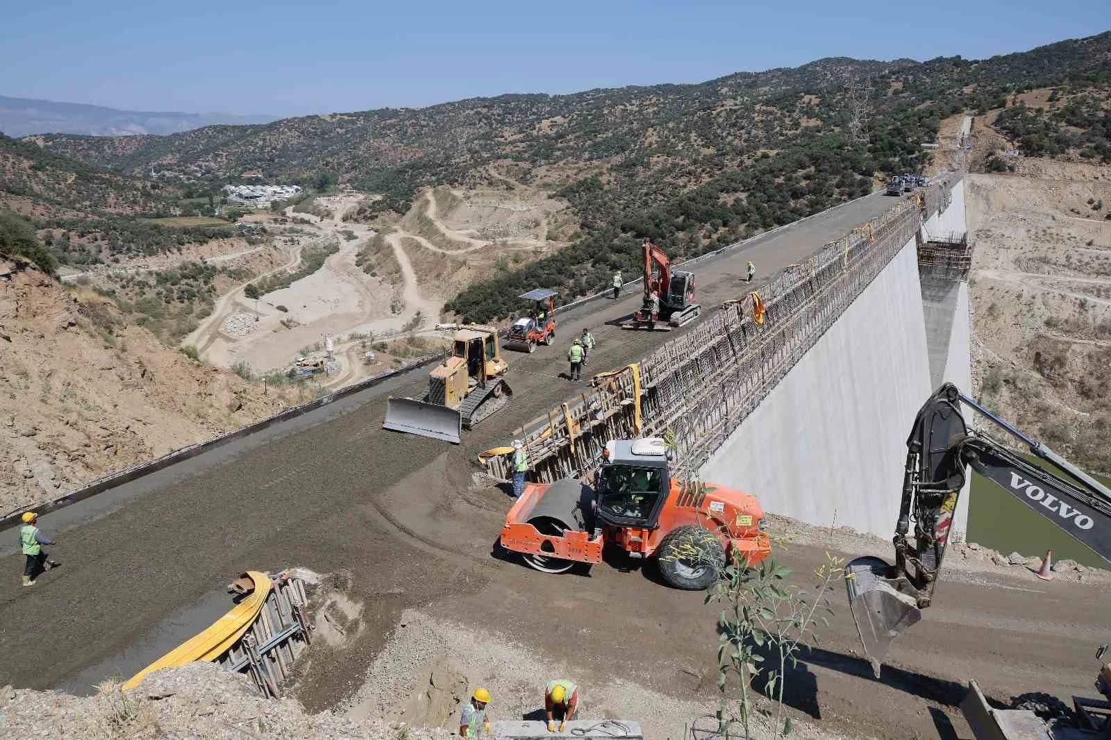 SATIÇAY BARAJ İNŞAATI DEVAM EDİYOR