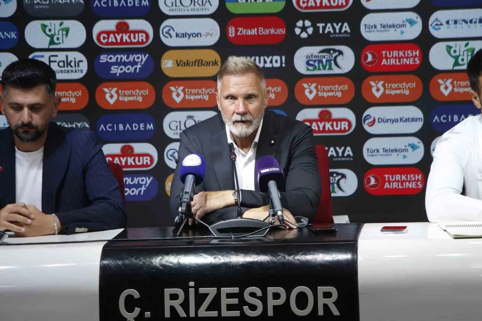 SAMSUNSPOR TEKNİK DİREKTÖRÜ THORSTEN FİNK, ÇAYKUR RİZESPOR MAÇININ ARDINDAN, "BELKİ SÜPER BİR FUTBOL OYNAMADIK AMA GÜNÜN SONUNDA AMACIMIZ 3 PUANDI. GENÇ OYUNCULARIMIZLA BU GALİBİYETİ ALMIŞ OLMAMIZ ÇOK KIYMETLİ" DEDİ.