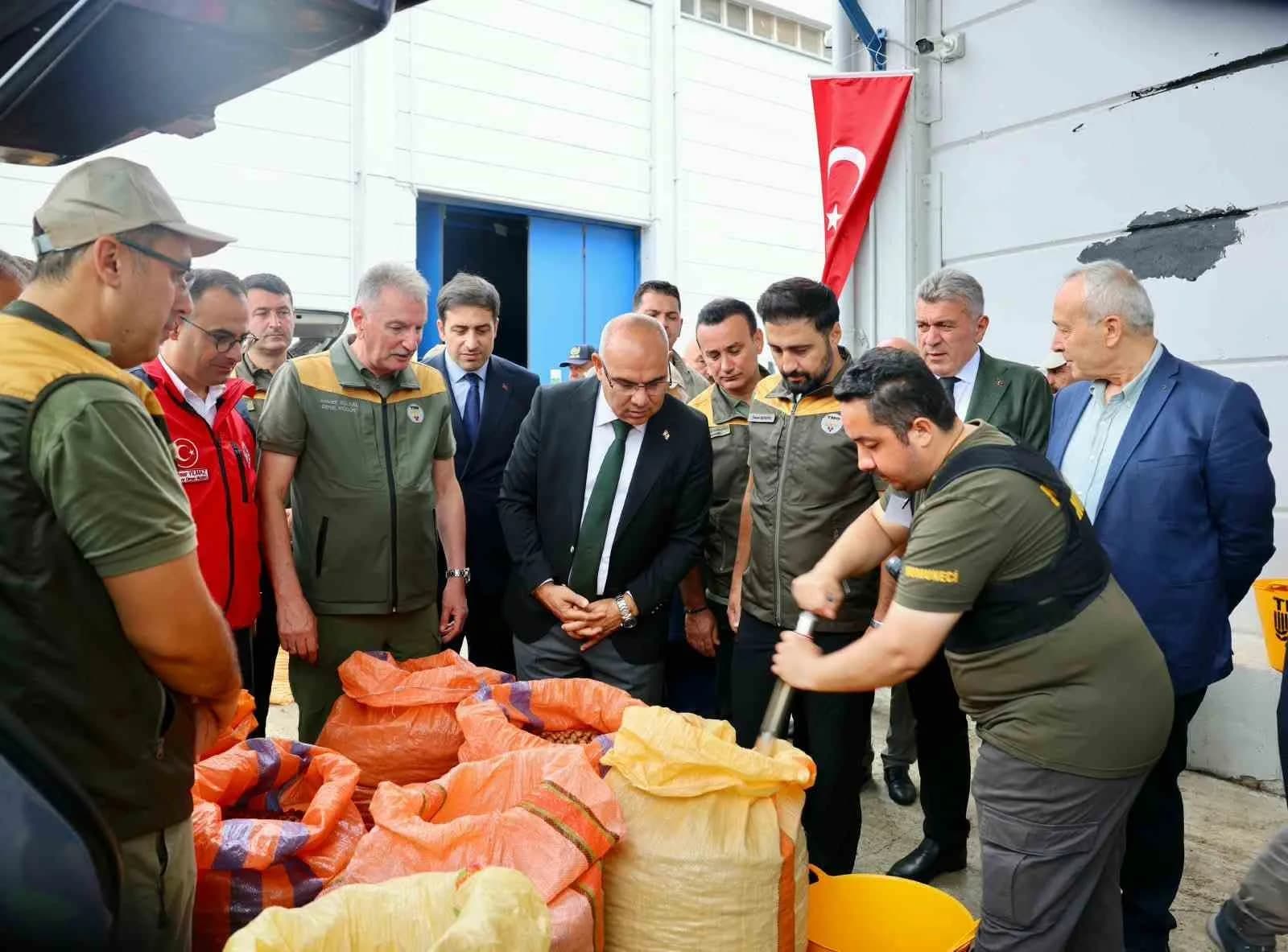 TOPRAK MAHSULLERİ OFİSİ (TMO), 2026 YILI FINDIK ALIM SEZONU KAPSAMINDA GİRESUN’DA KABUKLU FINDIK ALIMLARINA BAŞLADI.