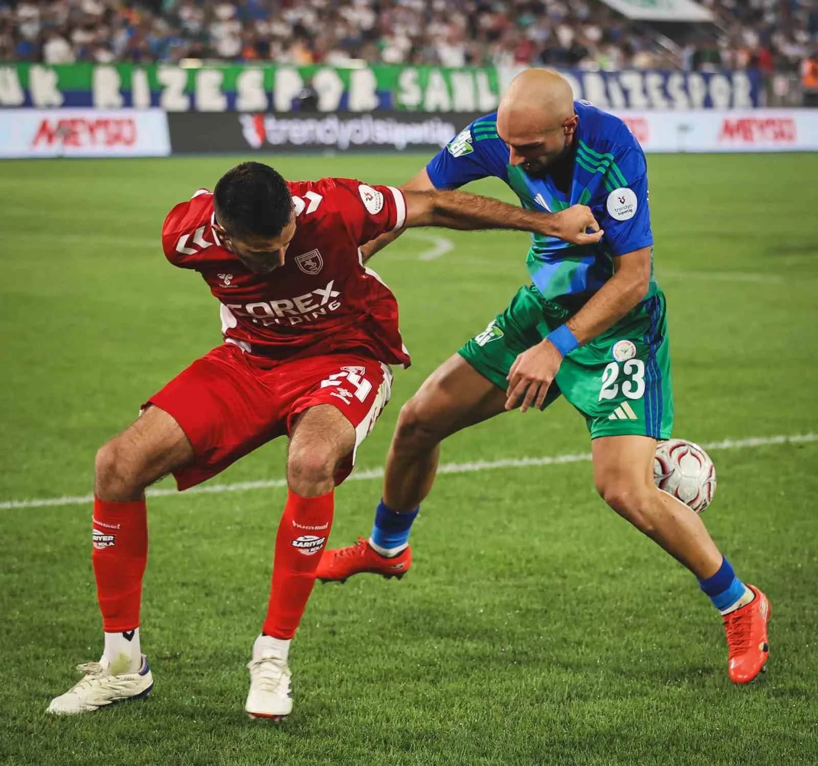 TRENDYOL SÜPER LİG’İN 2. HAFTASINDA ÇAYKUR RİZESPOR SAHASINDA KARŞILAŞTIĞI SAMSUNSPOR’A 2-0 MAĞLUP OLDU.