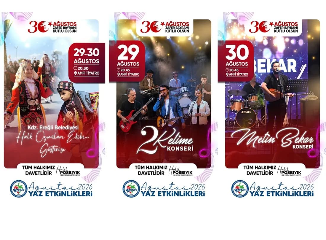 Zafer Bayramı Coşkusu Amfi Tiyatro’daki Etkinliklerle Yaşanacak