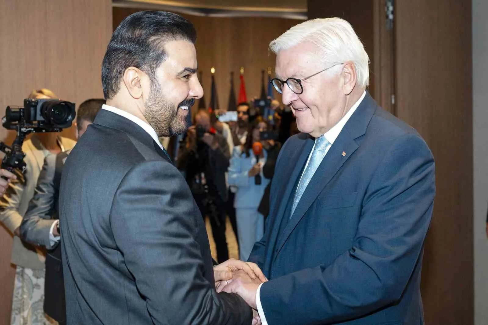 ALMANYA CUMHURBAŞKANI STEİNMEİER IRAK BAŞBAKANI ZEYDİ’Yİ KABUL ETTİ