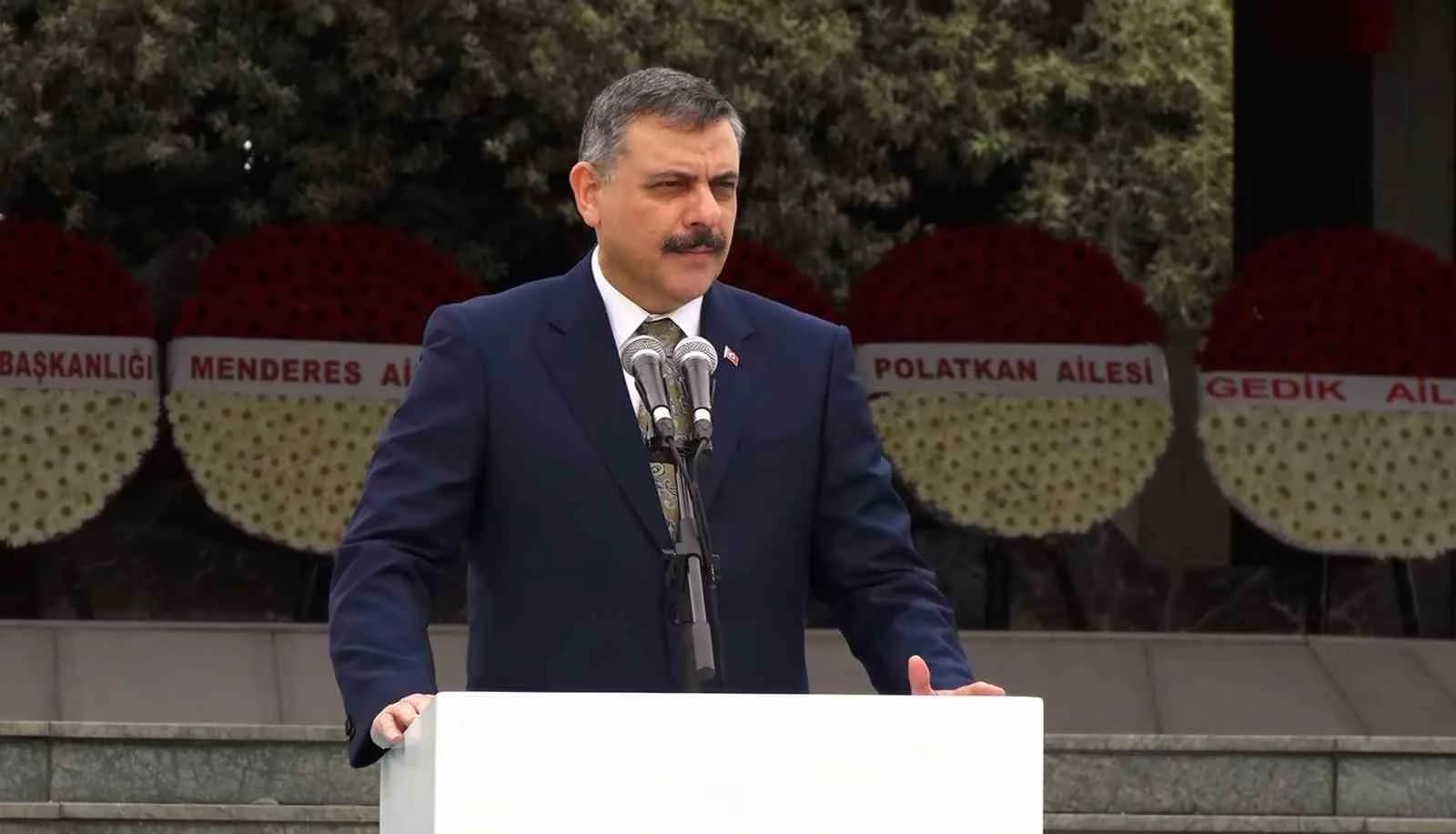 İÇİŞLERİ BAKANI MUSTAFA ÇİFTÇİ PROGRAMDA KONUŞMA YAPTI
