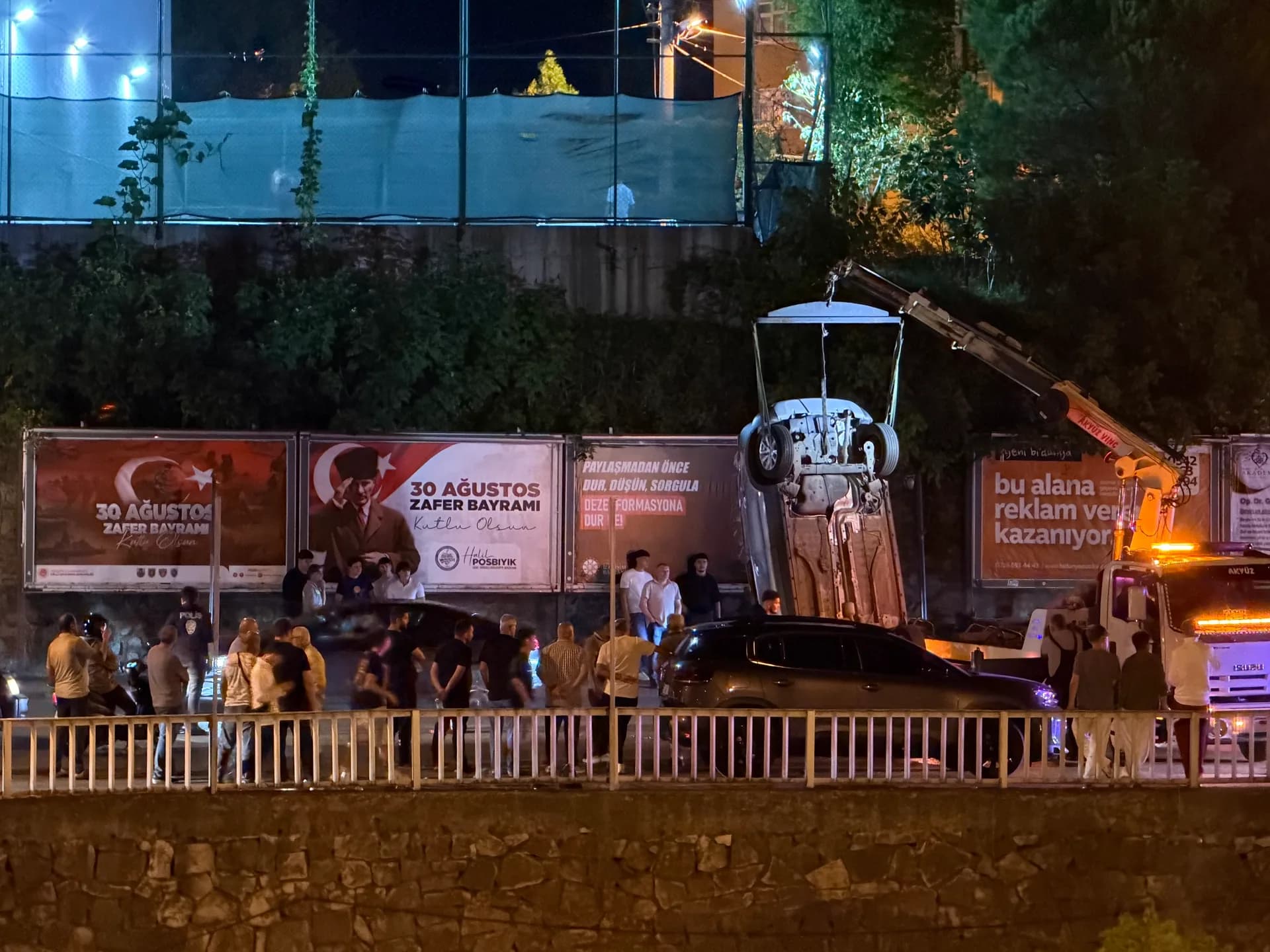 Ereğli’de Kaza, Trafik Kilitlendi