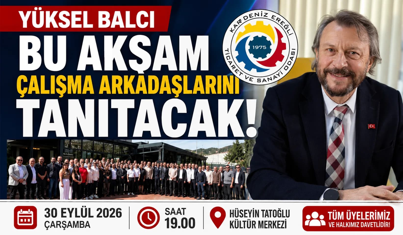 Yüksel Balcı’dan Seçim Öncesi Kritik Buluşma: Ekibini Tanıtacak
