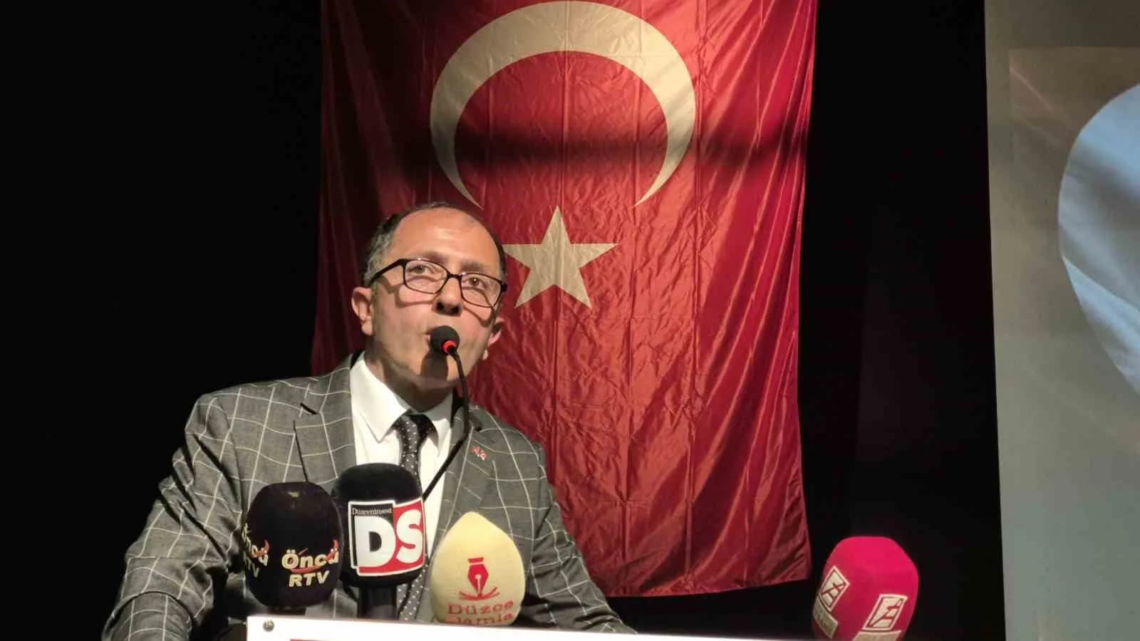 MİLLİYETÇİ HAREKET PARTİSİ DÜZCE İL BAŞKANLIĞI OLAĞAN KONGRESİ YOĞUN KATILIMLA GERÇEKLEŞTİRİLDİ. TEK LİSTE İLE GİDİLEN KONGREDE MEVCUT BAŞKAN İLHAMİ CABOĞLU YENİDEN BAŞKAN SEÇİLEREK GÜVEN TAZELEDİ