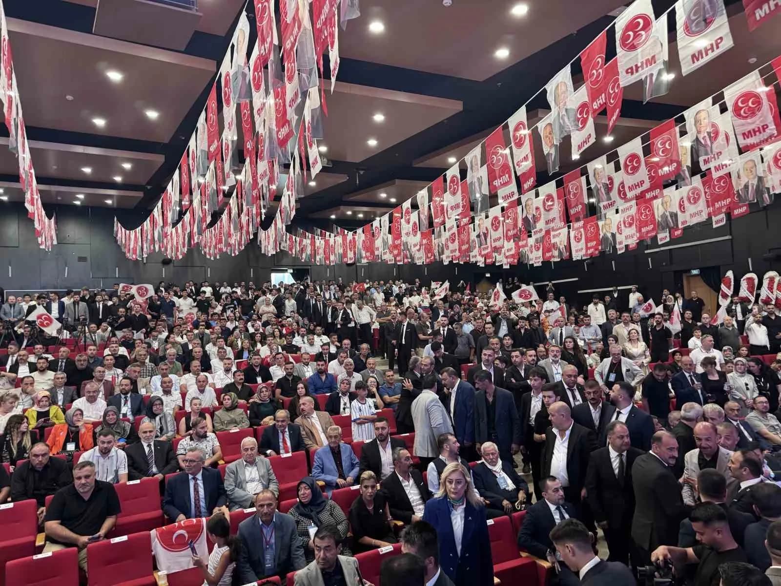 MİLLİYETÇİ HAREKET PARTİSİ (MHP) KAYSERİ İL BAŞKANLIĞI 15. OLAĞAN İL KONGRESİ’NDE KONUŞAN MHP GENEL BAŞKAN YARDIMCISI VE KAYSERİ MİLLETVEKİLİ İSMAİL ÖZDEMİR, “YUNANİSTAN İSRAİL’İN GAZIYLA BAZI ÇABALARDA BULUNUYOR” DEDİ.
