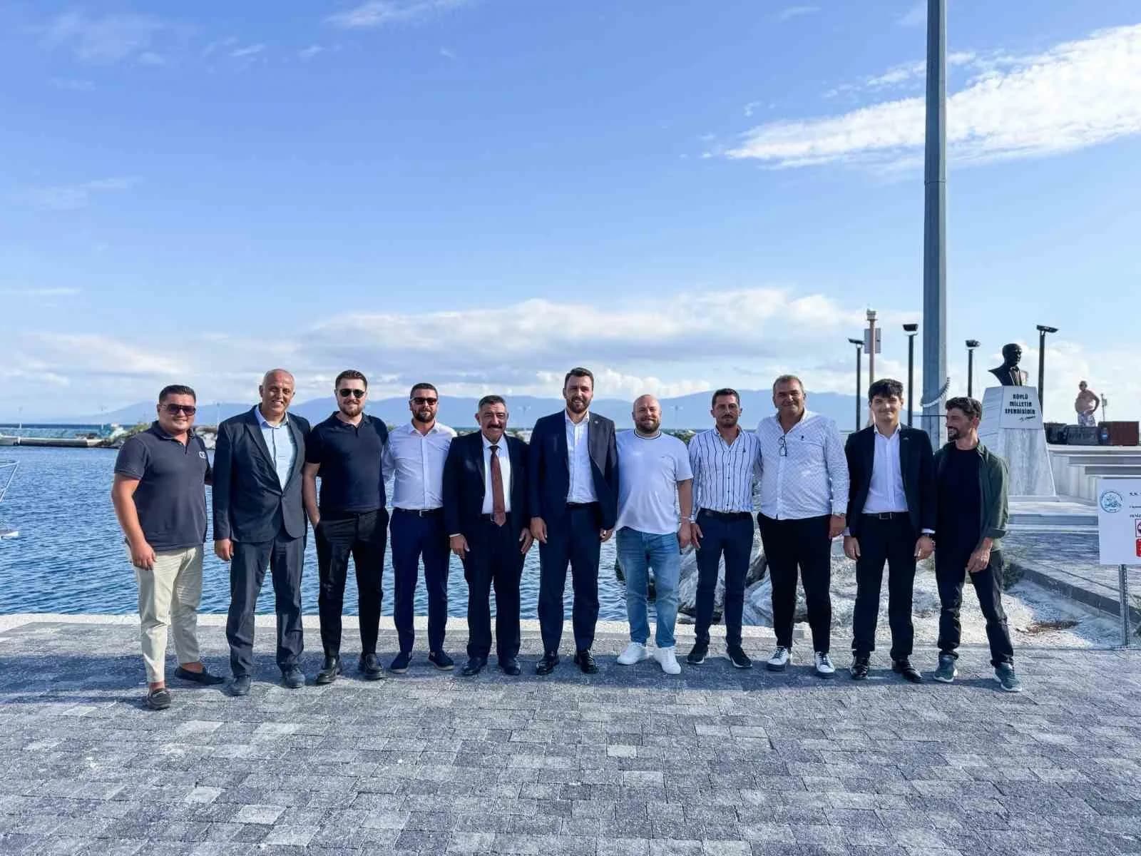 ÖZTAYLAN, MARMARA ADALARI’NDA ESNAF VE VATANDAŞLARLA BULUŞTU