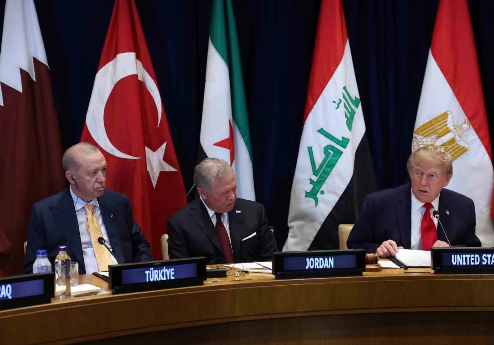 TRUMP'TAN CUMHURBAŞKANI ERDOĞAN’A ÖVGÜLER: "HARİKA BİR ADAM, O TAM BİR SERT ADAM, ONUNLA UĞRAŞMAYIN"
