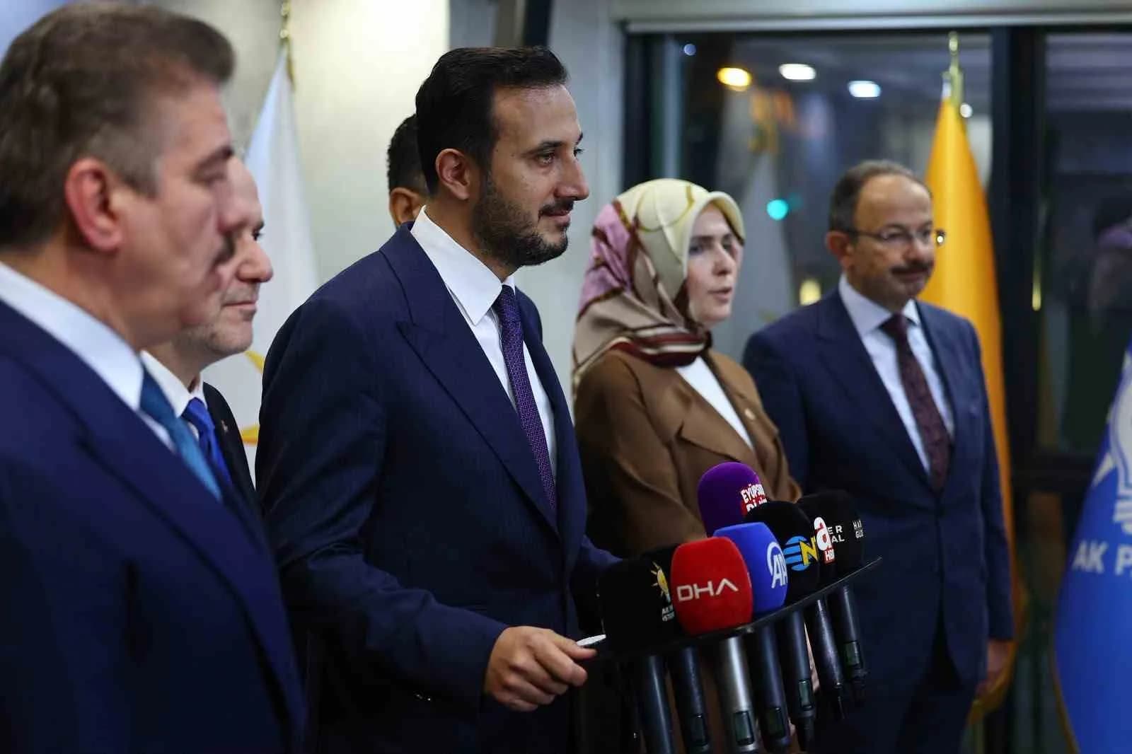 AK PARTİ İSTANBUL İL BAŞKANI ABDULLAH ÖZDEMİR, AK PARTİ EYÜPSULTAN İLÇE BAŞKANLIĞI’NDA KONUŞMA YAPTI.