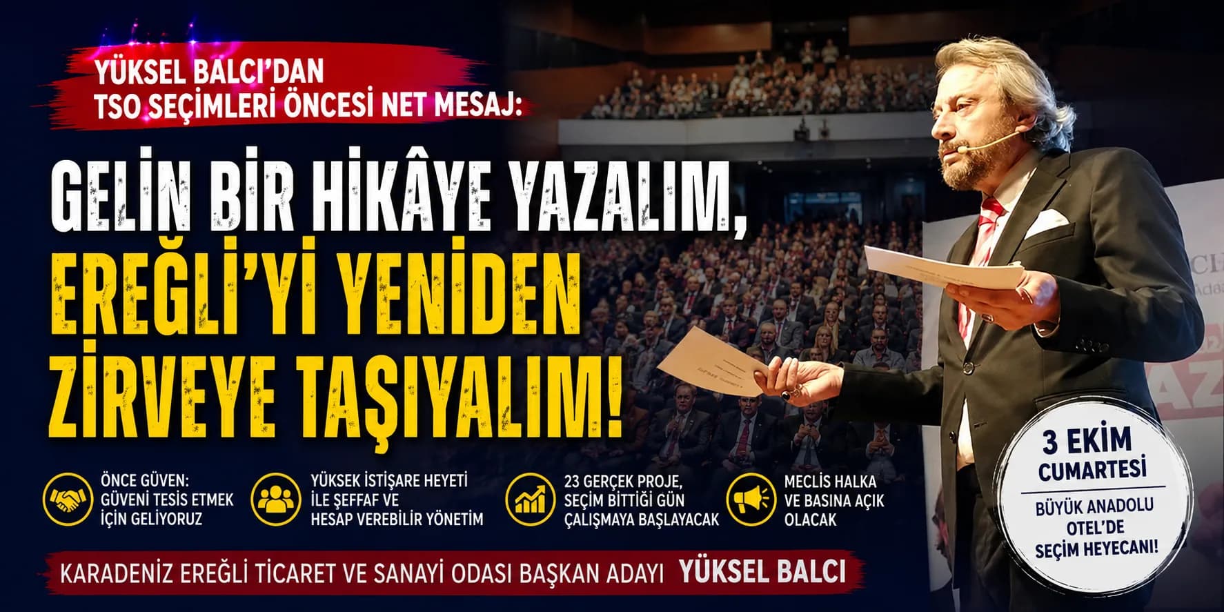 TSO SEÇİMLERİ ÖNCESİ SALON TIKLIM TIKLIM!