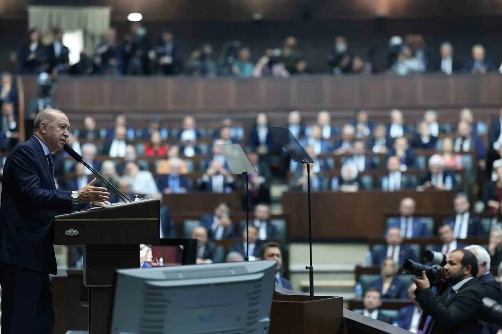 CUMHURBAŞKANI ERDOĞAN, AK PARTİ GRUP TOPLANTISINDA KONUŞTU