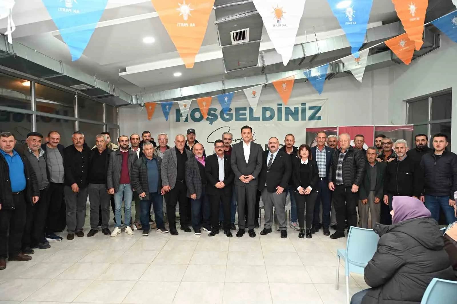 ESKİŞEHİR'DE İNÖNÜ İLÇE DANIŞMA MECLİSİ TOPLANTISI, AK PARTİ MİLLETVEKİLİ NEBİ HATİPOĞLU'NUN KATILIMIYLA GERÇEKLEŞTİRİLDİ