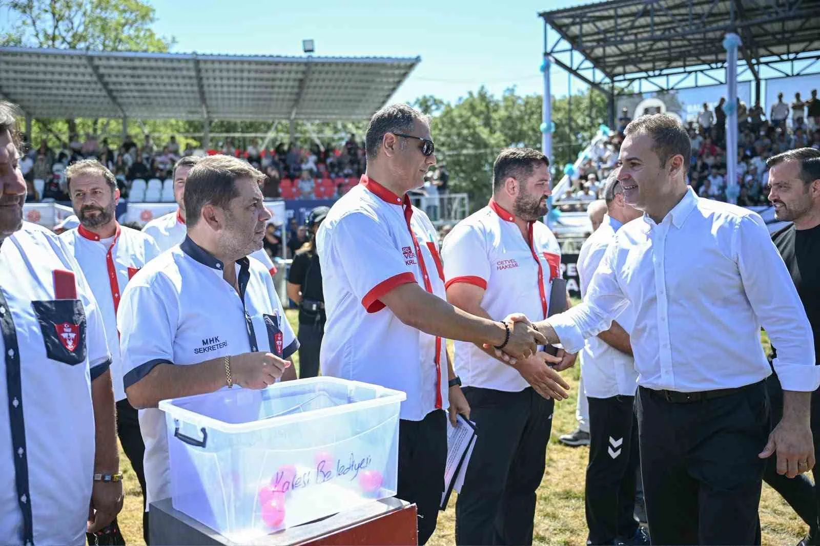 66. GELENEKSEL KURTDERELİ MEHMET PEHLİVAN YAĞLI GÜREŞLERİNDE ALTIN KEMER MUSTAFA TAŞ’IN OLDU