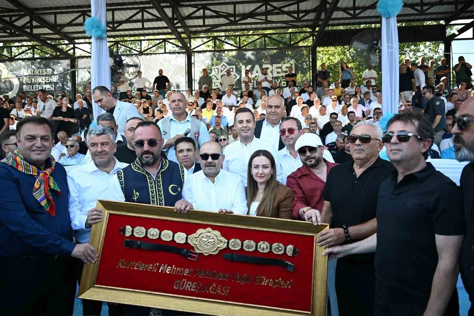 66. GELENEKSEL KURTDERELİ MEHMET PEHLİVAN YAĞLI GÜREŞLERİNDE ALTIN KEMER MUSTAFA TAŞ’IN OLDU