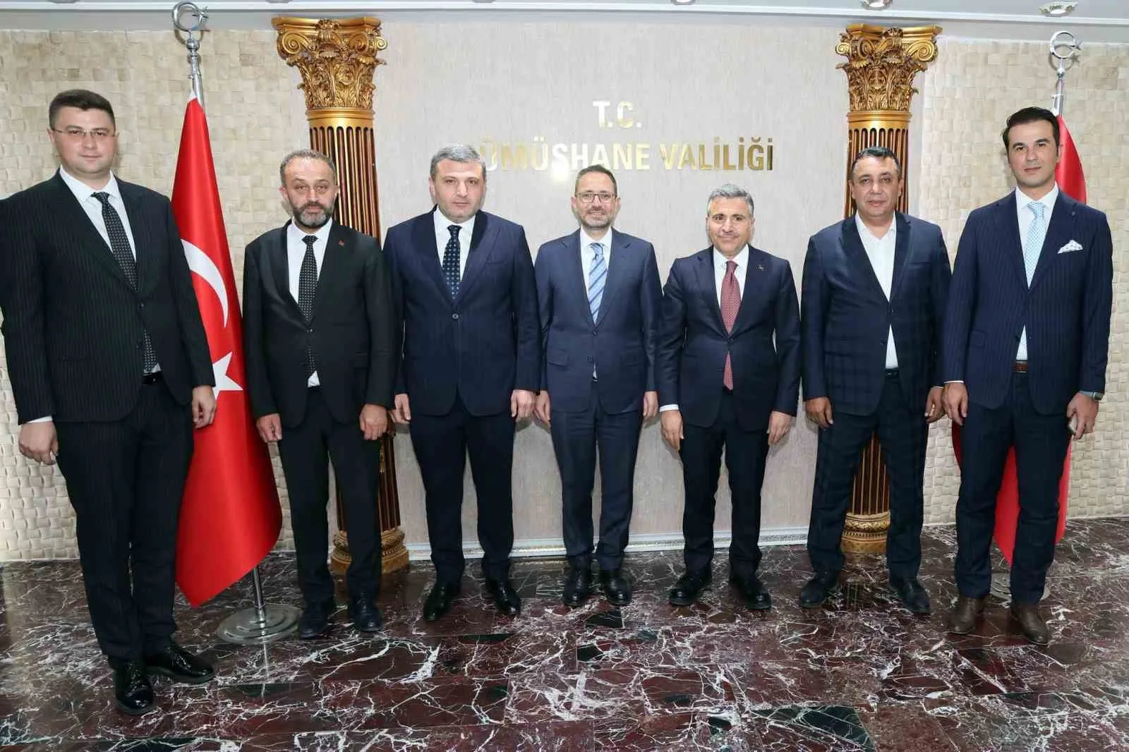 ADALET BAKAN YARDIMCISI SEDAT AYYILDIZ, BİR DİZİ ZİYARET VE TEMASLARDA BULUNMAK ÜZERE GÜMÜŞHANE’YE GELDİ.