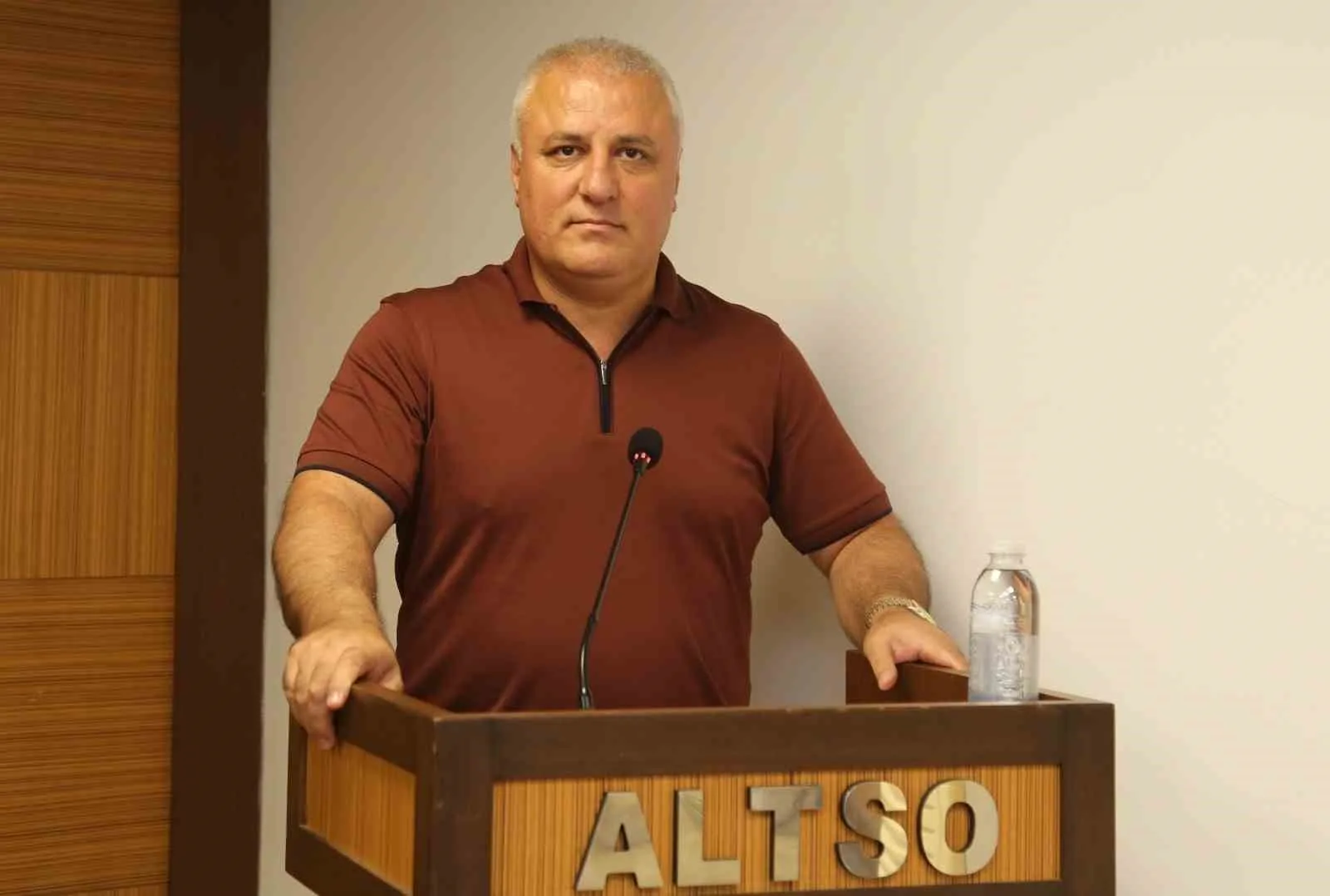 ALANYA TİCARET VE SANAYİ ODASI(ALTSO) YÖNETİM KURULU BAŞKANI ERAY ERDEM.