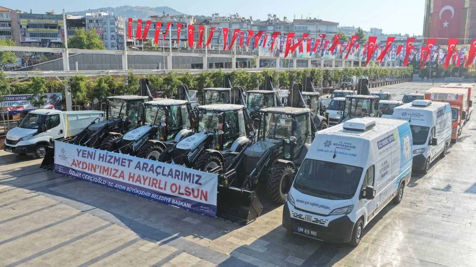 ANKARA'NIN GÜCÜ AYDIN'IN ENERJİSİYLE BİRLEŞTİ, AYDIN'A YATIRIM YAĞDI, BÜYÜKŞEHİR BELEDİYESİ SON 1 YILDA 8 MİLYAR 14 MİLYON TL'LİK YATIRIM GERÇEKLEŞTİRDİ