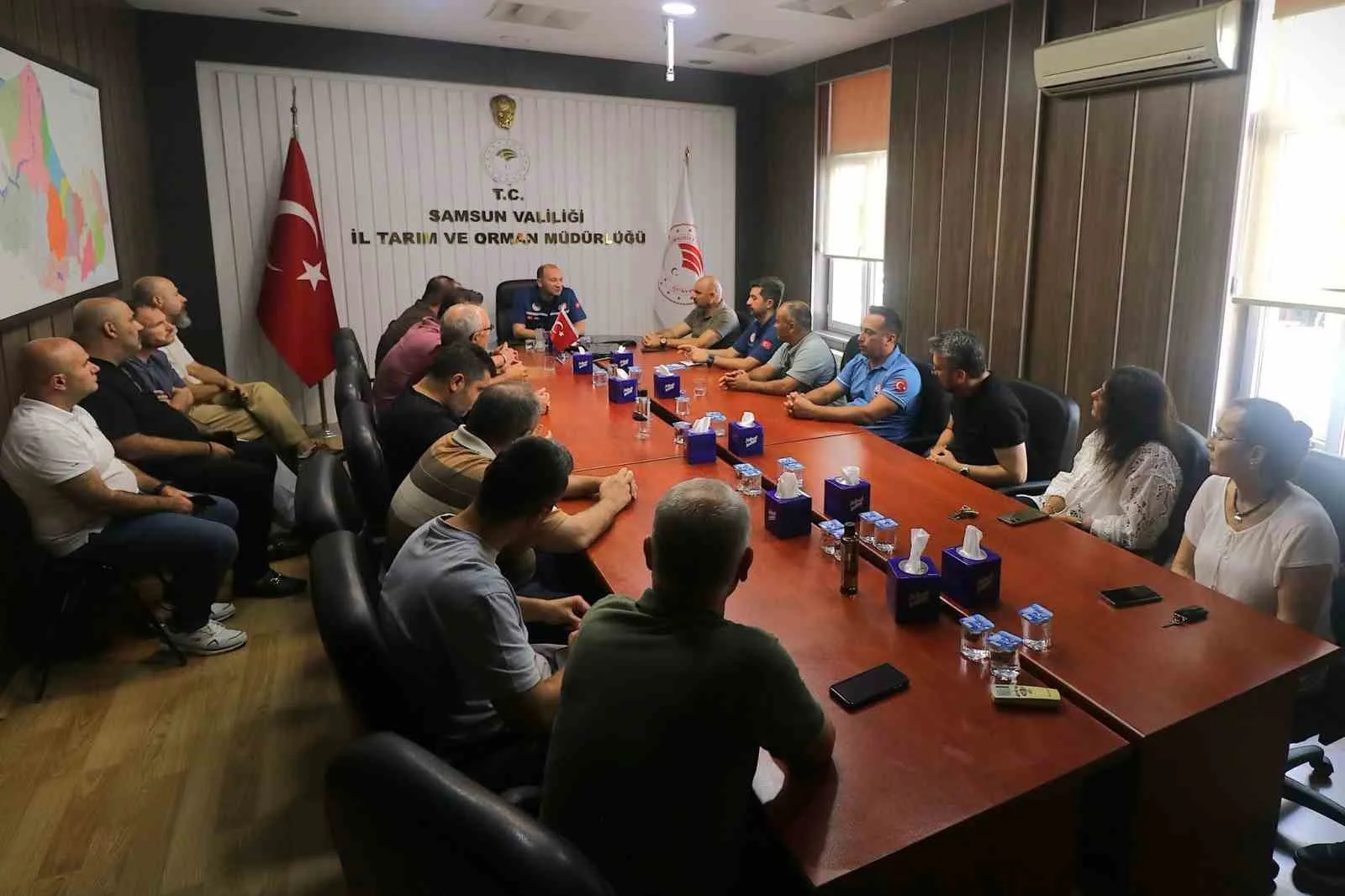SAMSUN’DA YENİ AV SEZONU ÖNCESİNDE BALIKÇILAR BİLGİLENDİRİLDİ.