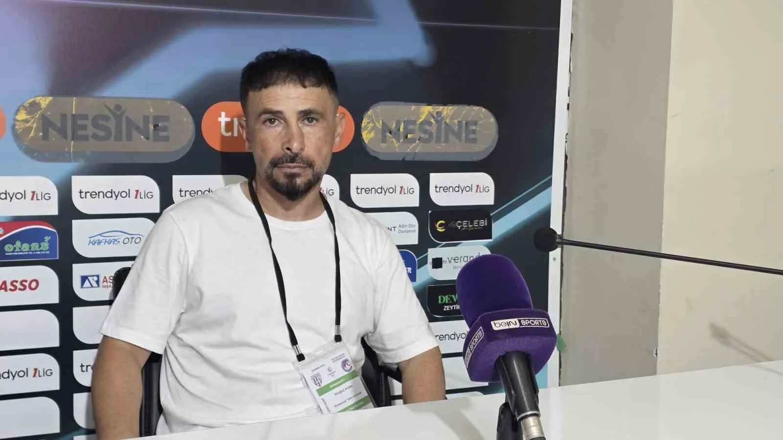 BANDIRMASPOR TEKNİK DİREKTÖRÜ ERTUĞRUL ARSLAN