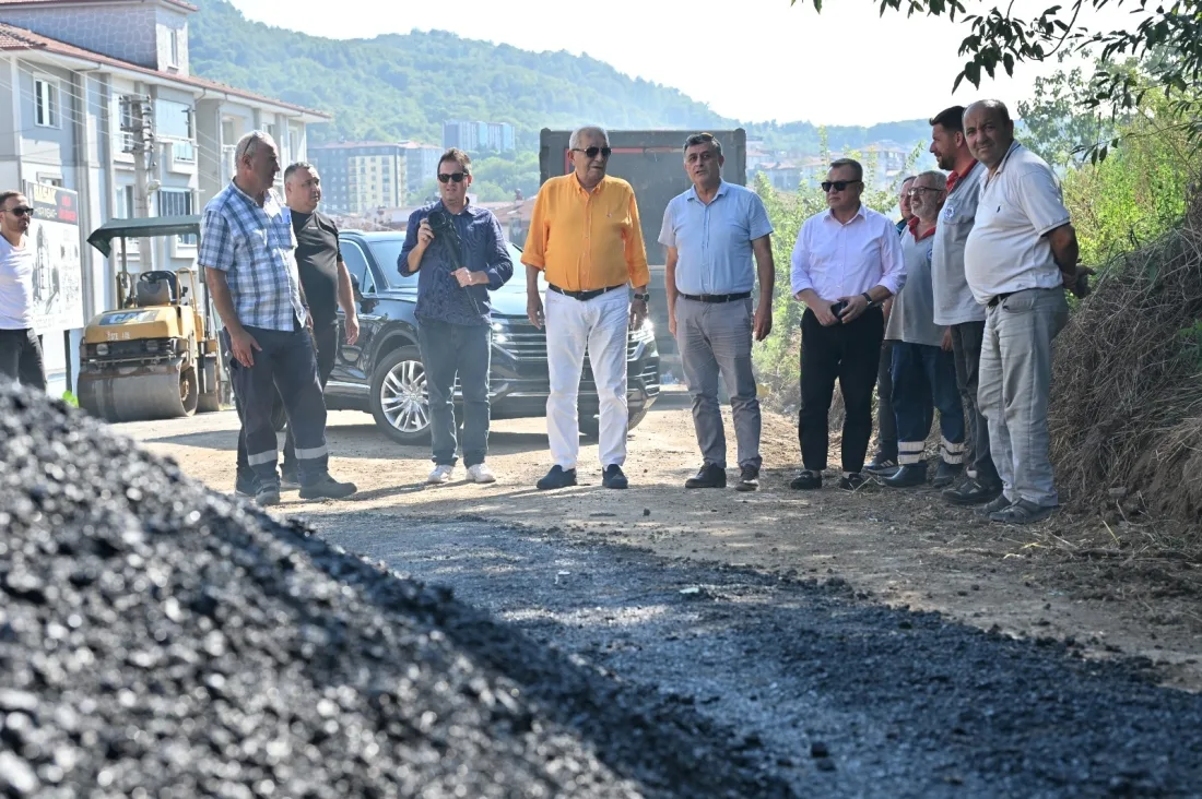Başkan Posbıyık Sahada! Çalışmaları Yerinde İnceledi