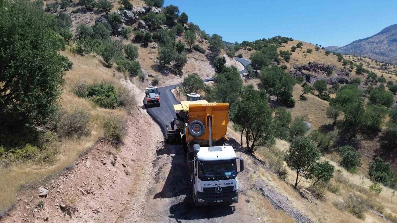 BAYKAN’DA YOL VE ULAŞIM ALTYAPISI GÜÇLENDİRİLİYOR