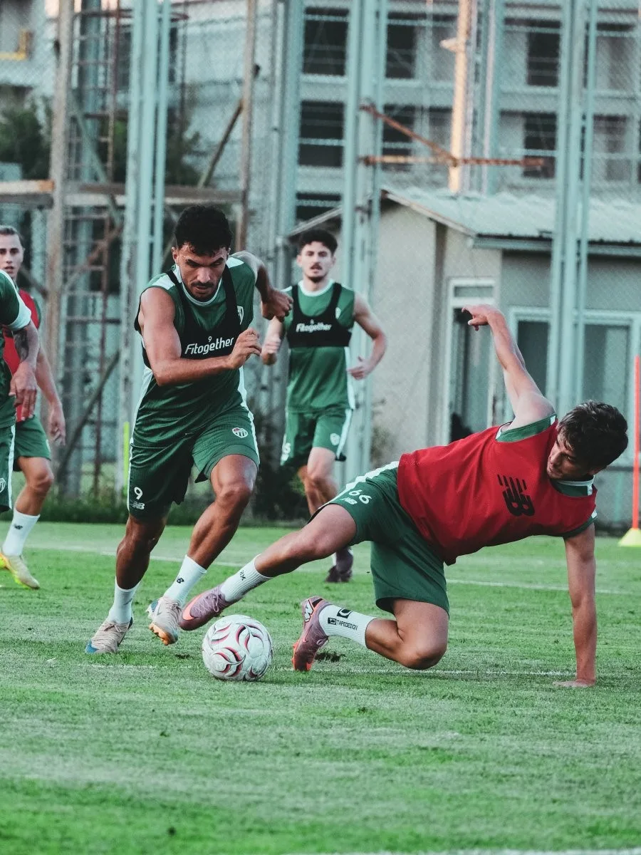 BURSASPOR'DA KAYSERİSPOR MESAİSİ BAŞLADI