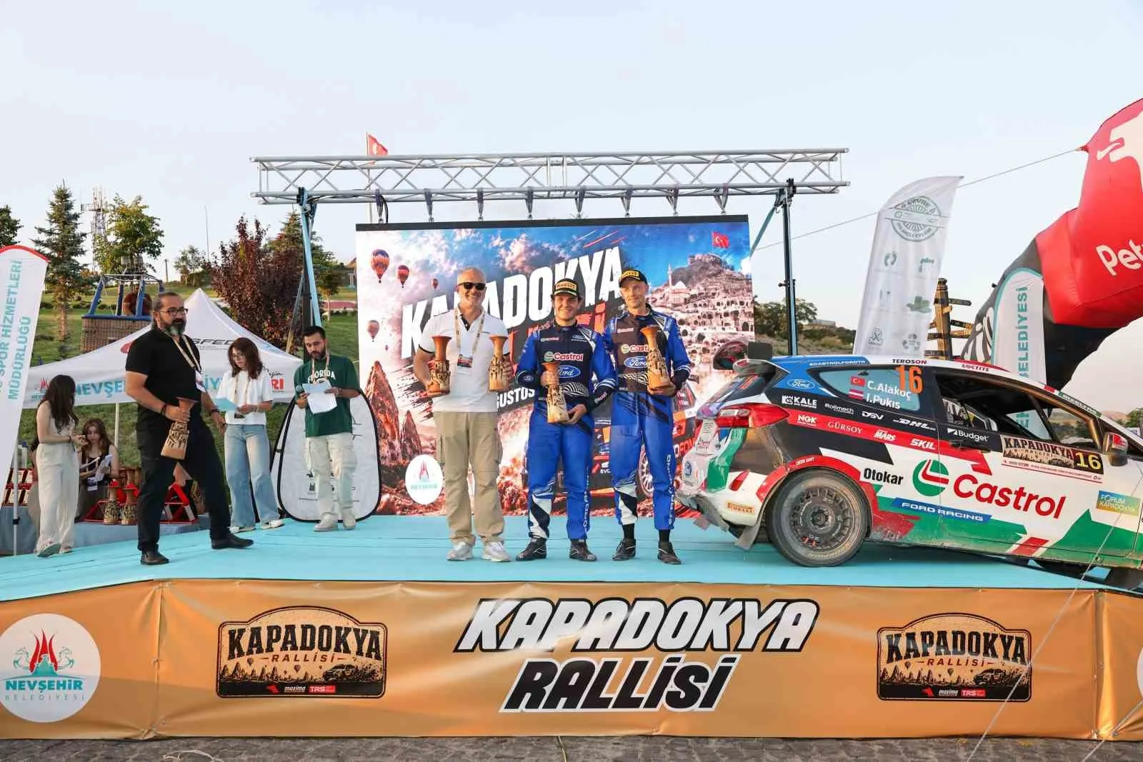 CASTROL FORD TEAM TÜRKİYE, 21-23 AĞUSTOS TARİHLERİNDE NEVŞEHİR’DE DÜZENLENEN KAPADOKYA RALLİSİ’NİN ZORLU TOPRAK ETAPLARINDA İYİ BİR MÜCADELE ORTAYA KOYARAK ALİ TÜRKKAN & BİLGE AYAN İKİLİSİ İLE YARIŞI İKİNCİ SIRADA NOKTALADI