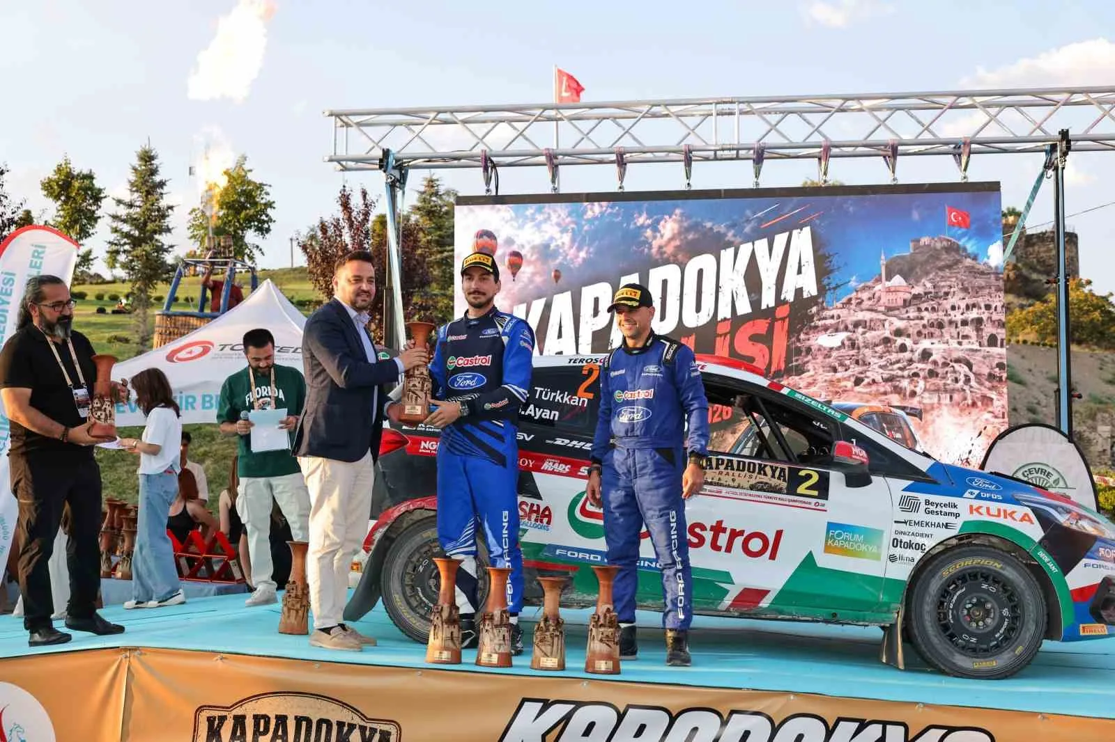 CASTROL FORD TEAM TÜRKİYE, 21-23 AĞUSTOS TARİHLERİNDE NEVŞEHİR’DE DÜZENLENEN KAPADOKYA RALLİSİ’NİN ZORLU TOPRAK ETAPLARINDA İYİ BİR MÜCADELE ORTAYA KOYARAK ALİ TÜRKKAN & BİLGE AYAN İKİLİSİ İLE YARIŞI İKİNCİ SIRADA NOKTALADI