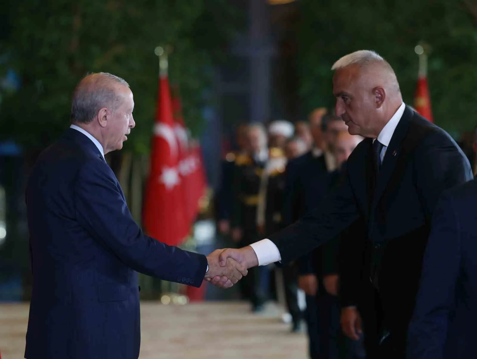 CUMHURBAŞKANI RECEP TAYYİP ERDOĞAN, BEŞTEPE MİLLET KONGRE VE KÜLTÜR MERKEZİ'NDE DÜZENLENEN 30 AĞUSTOS ZAFER BAYRAMI ÖZEL PROGRAMINA KATILDI.