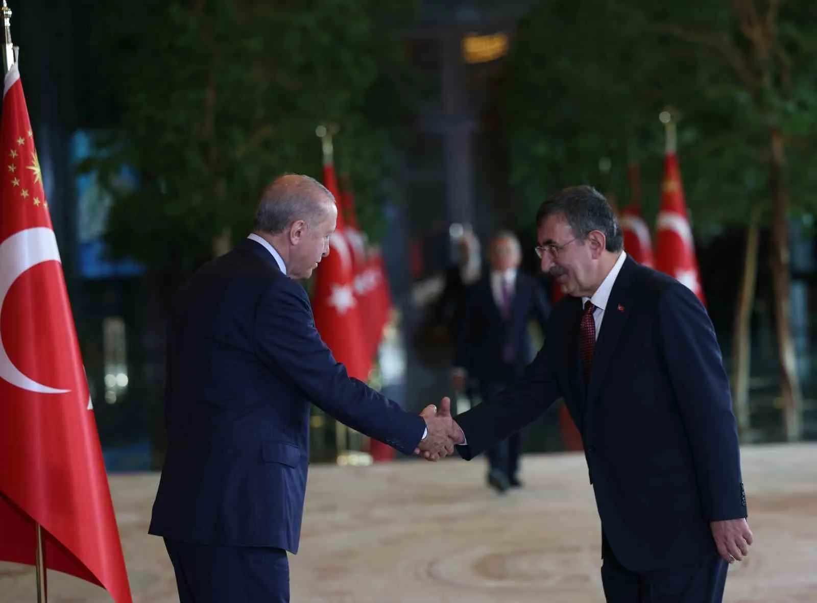 CUMHURBAŞKANI RECEP TAYYİP ERDOĞAN, BEŞTEPE MİLLET KONGRE VE KÜLTÜR MERKEZİ'NDE DÜZENLENEN 30 AĞUSTOS ZAFER BAYRAMI ÖZEL PROGRAMINA KATILDI.