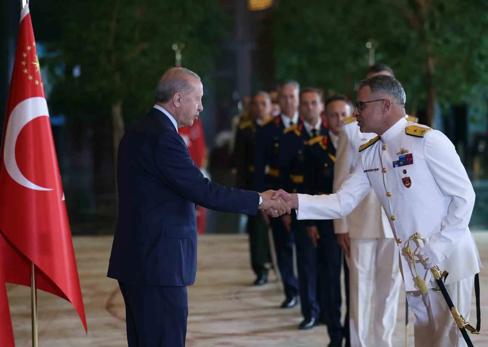 CUMHURBAŞKANI RECEP TAYYİP ERDOĞAN, BEŞTEPE MİLLET KONGRE VE KÜLTÜR MERKEZİ'NDE DÜZENLENEN 30 AĞUSTOS ZAFER BAYRAMI ÖZEL PROGRAMINA KATILDI.
