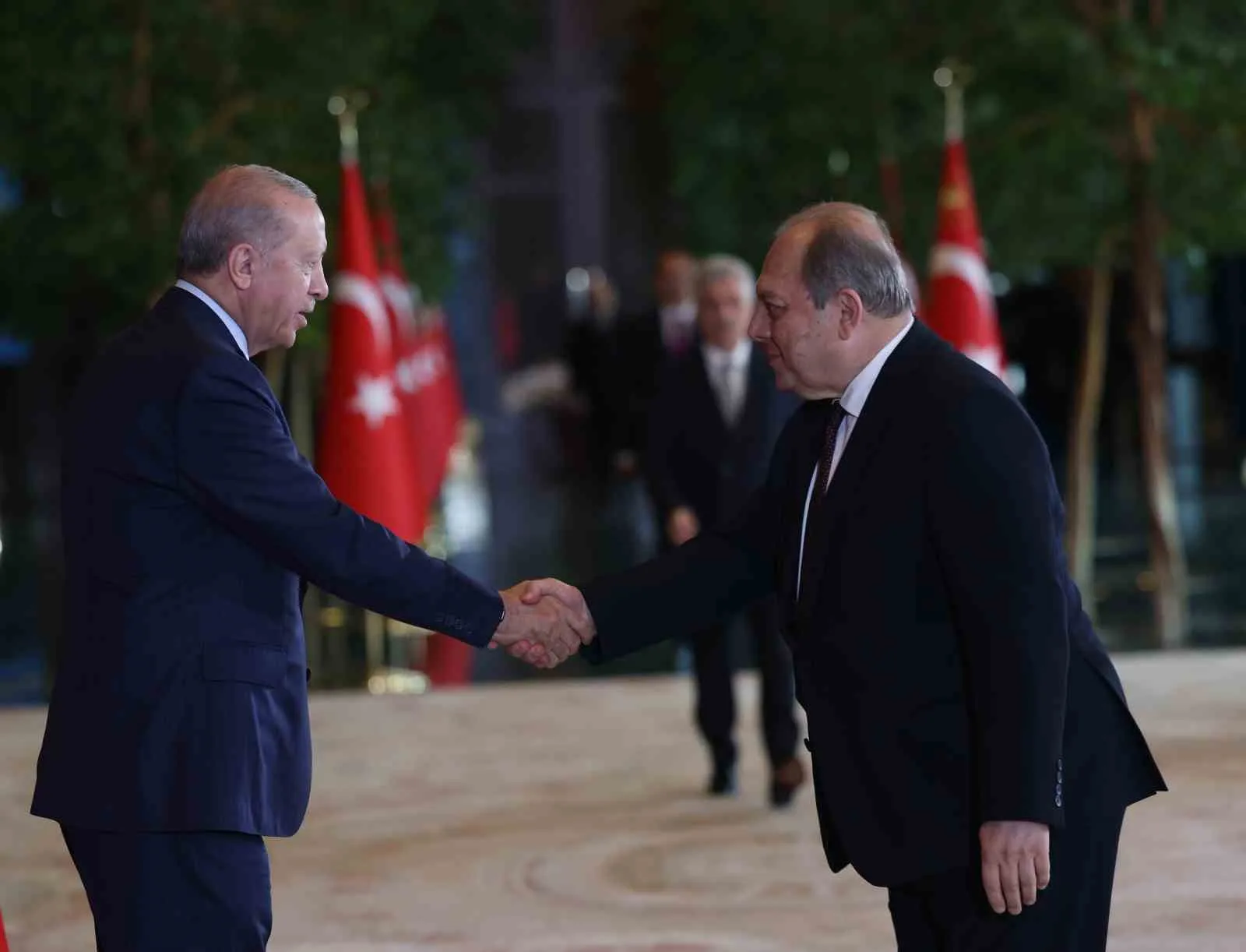CUMHURBAŞKANI RECEP TAYYİP ERDOĞAN, BEŞTEPE MİLLET KONGRE VE KÜLTÜR MERKEZİ'NDE DÜZENLENEN 30 AĞUSTOS ZAFER BAYRAMI ÖZEL PROGRAMINA KATILDI.