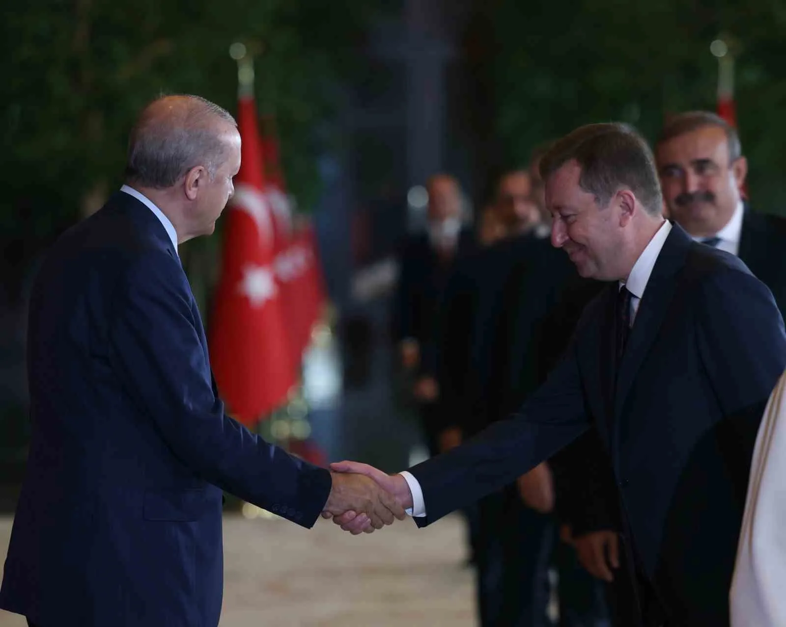 CUMHURBAŞKANI RECEP TAYYİP ERDOĞAN, BEŞTEPE MİLLET KONGRE VE KÜLTÜR MERKEZİ'NDE DÜZENLENEN 30 AĞUSTOS ZAFER BAYRAMI ÖZEL PROGRAMINA KATILDI.