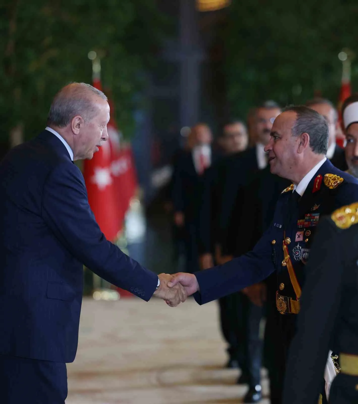 CUMHURBAŞKANI RECEP TAYYİP ERDOĞAN, BEŞTEPE MİLLET KONGRE VE KÜLTÜR MERKEZİ'NDE DÜZENLENEN 30 AĞUSTOS ZAFER BAYRAMI ÖZEL PROGRAMINA KATILDI.