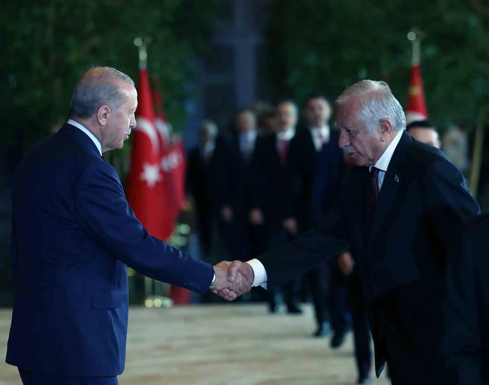 CUMHURBAŞKANI RECEP TAYYİP ERDOĞAN, BEŞTEPE MİLLET KONGRE VE KÜLTÜR MERKEZİ'NDE DÜZENLENEN 30 AĞUSTOS ZAFER BAYRAMI ÖZEL PROGRAMINA KATILDI.
