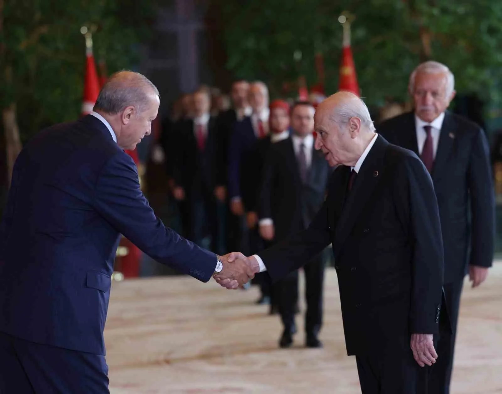 CUMHURBAŞKANI RECEP TAYYİP ERDOĞAN, BEŞTEPE MİLLET KONGRE VE KÜLTÜR MERKEZİ'NDE DÜZENLENEN 30 AĞUSTOS ZAFER BAYRAMI ÖZEL PROGRAMINA KATILDI.