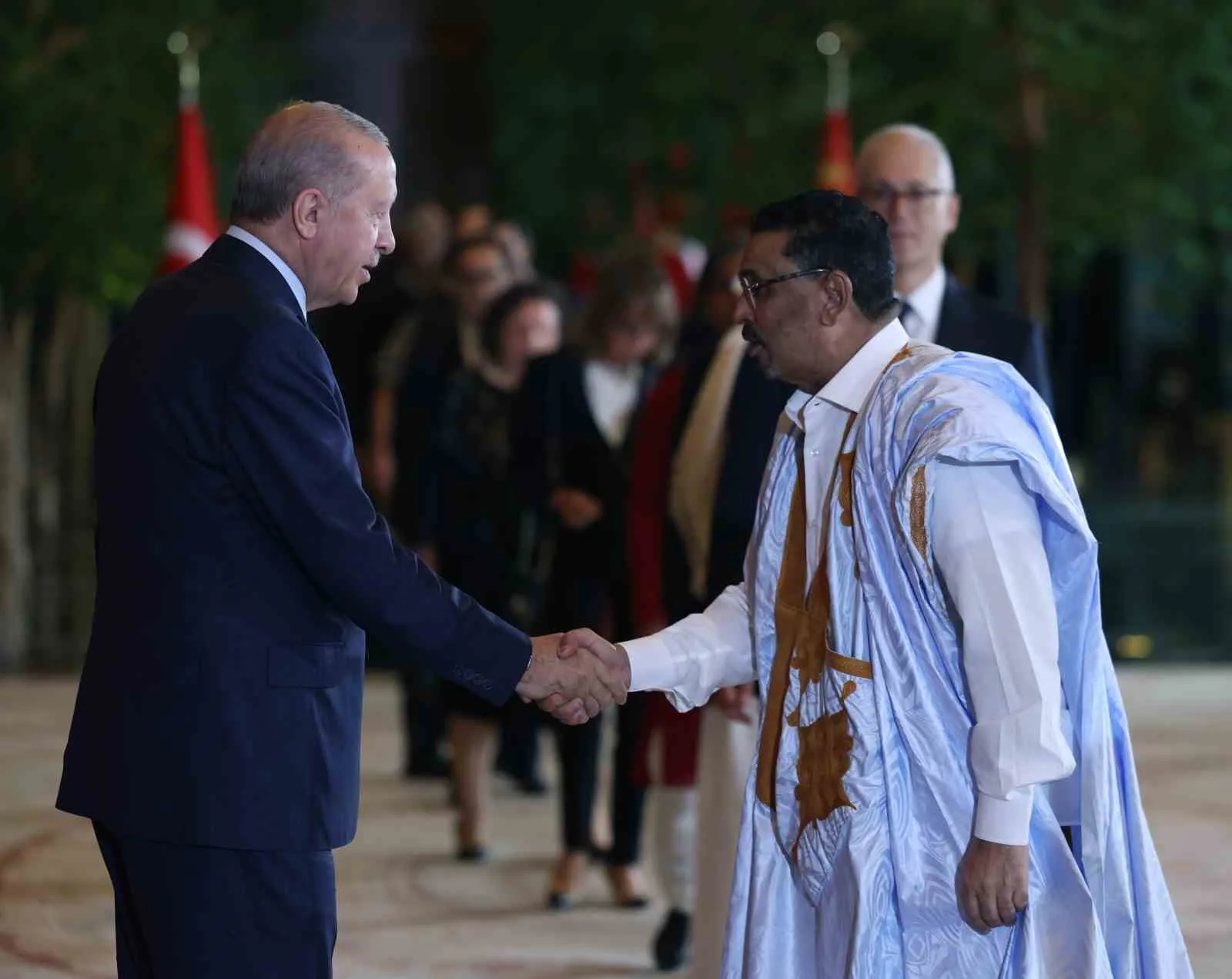 CUMHURBAŞKANI RECEP TAYYİP ERDOĞAN, BEŞTEPE MİLLET KONGRE VE KÜLTÜR MERKEZİ'NDE DÜZENLENEN 30 AĞUSTOS ZAFER BAYRAMI ÖZEL PROGRAMINA KATILDI.