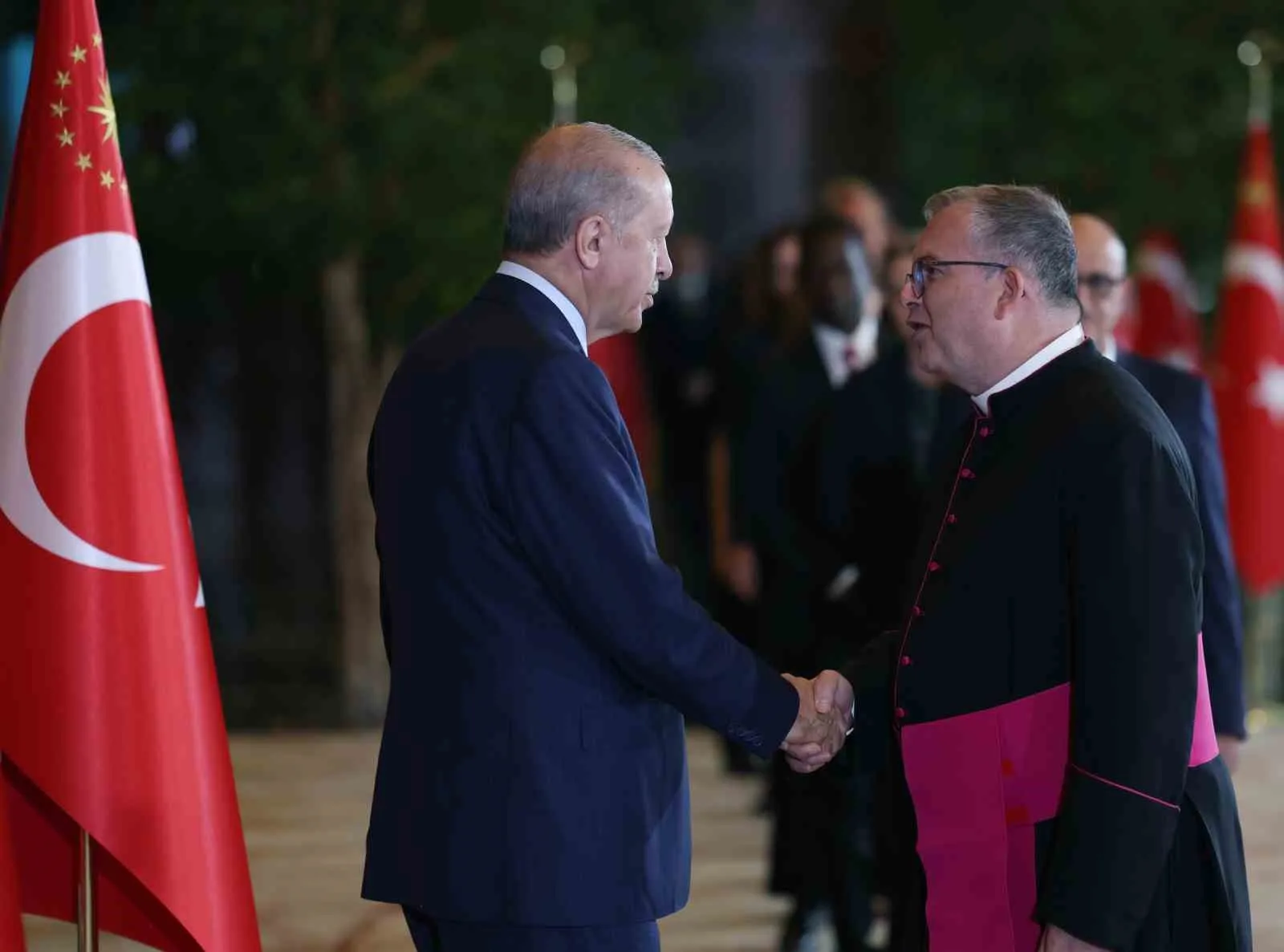 CUMHURBAŞKANI RECEP TAYYİP ERDOĞAN, BEŞTEPE MİLLET KONGRE VE KÜLTÜR MERKEZİ'NDE DÜZENLENEN 30 AĞUSTOS ZAFER BAYRAMI ÖZEL PROGRAMINA KATILDI.