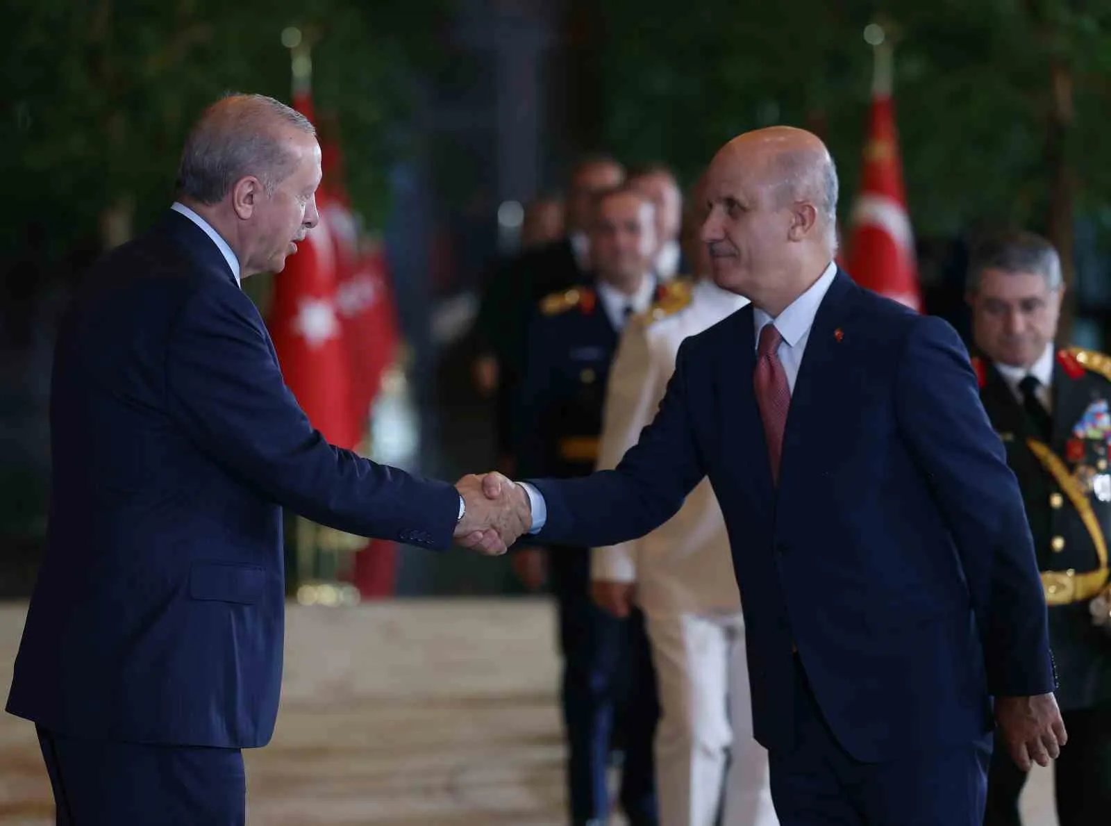 CUMHURBAŞKANI RECEP TAYYİP ERDOĞAN, BEŞTEPE MİLLET KONGRE VE KÜLTÜR MERKEZİ'NDE DÜZENLENEN 30 AĞUSTOS ZAFER BAYRAMI ÖZEL PROGRAMINA KATILDI.