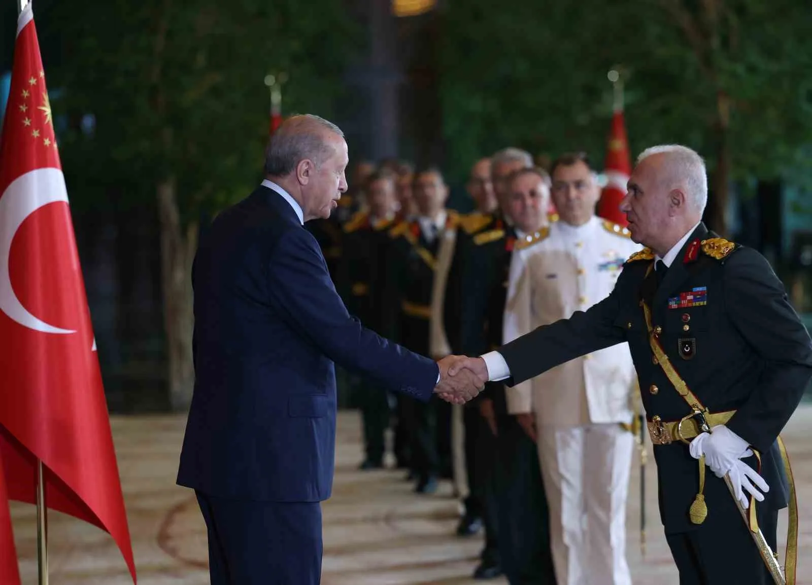 CUMHURBAŞKANI RECEP TAYYİP ERDOĞAN, BEŞTEPE MİLLET KONGRE VE KÜLTÜR MERKEZİ'NDE DÜZENLENEN 30 AĞUSTOS ZAFER BAYRAMI ÖZEL PROGRAMINA KATILDI.