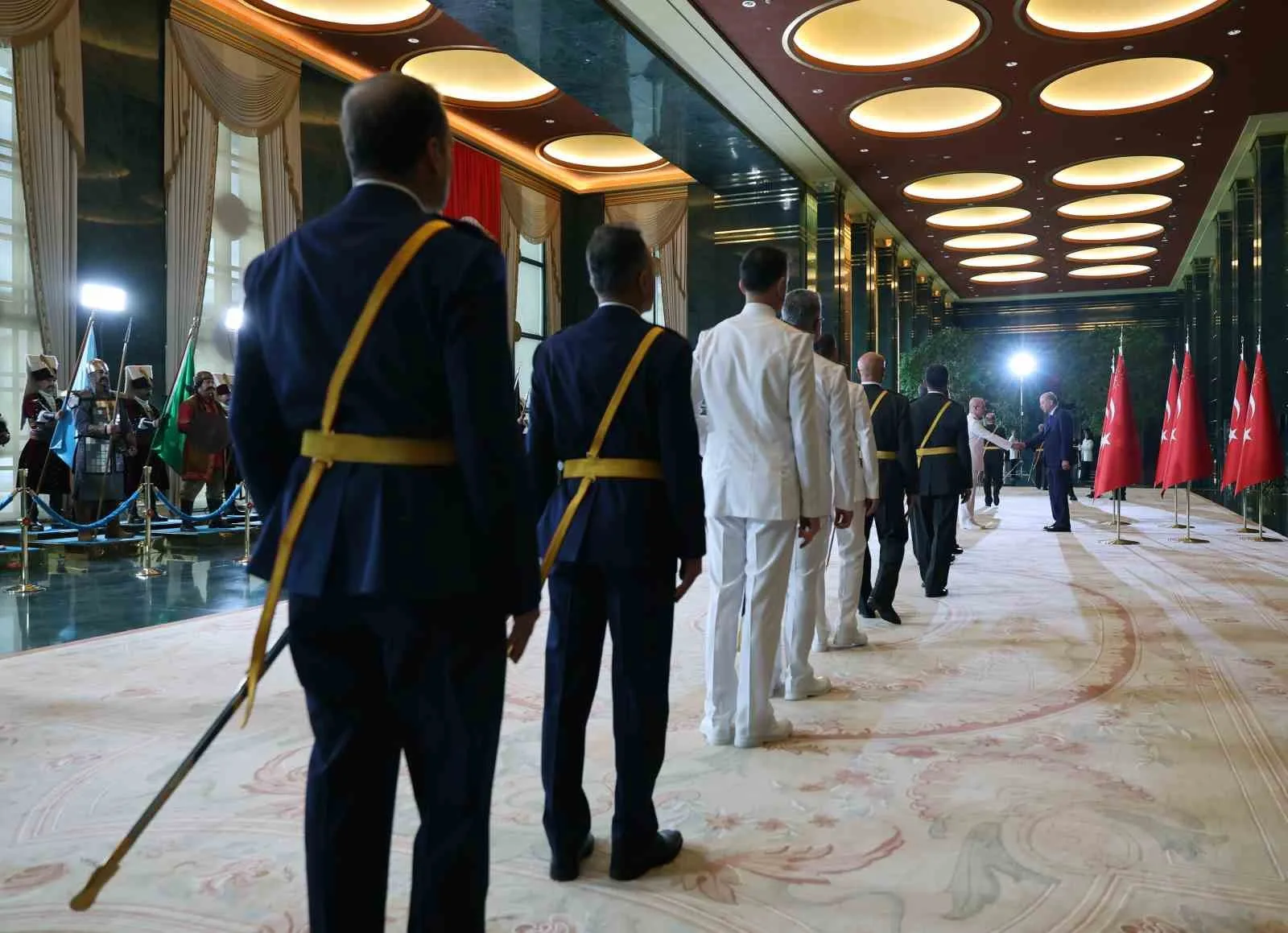 CUMHURBAŞKANI RECEP TAYYİP ERDOĞAN, BEŞTEPE MİLLET KONGRE VE KÜLTÜR MERKEZİ'NDE DÜZENLENEN 30 AĞUSTOS ZAFER BAYRAMI ÖZEL PROGRAMINA KATILDI.