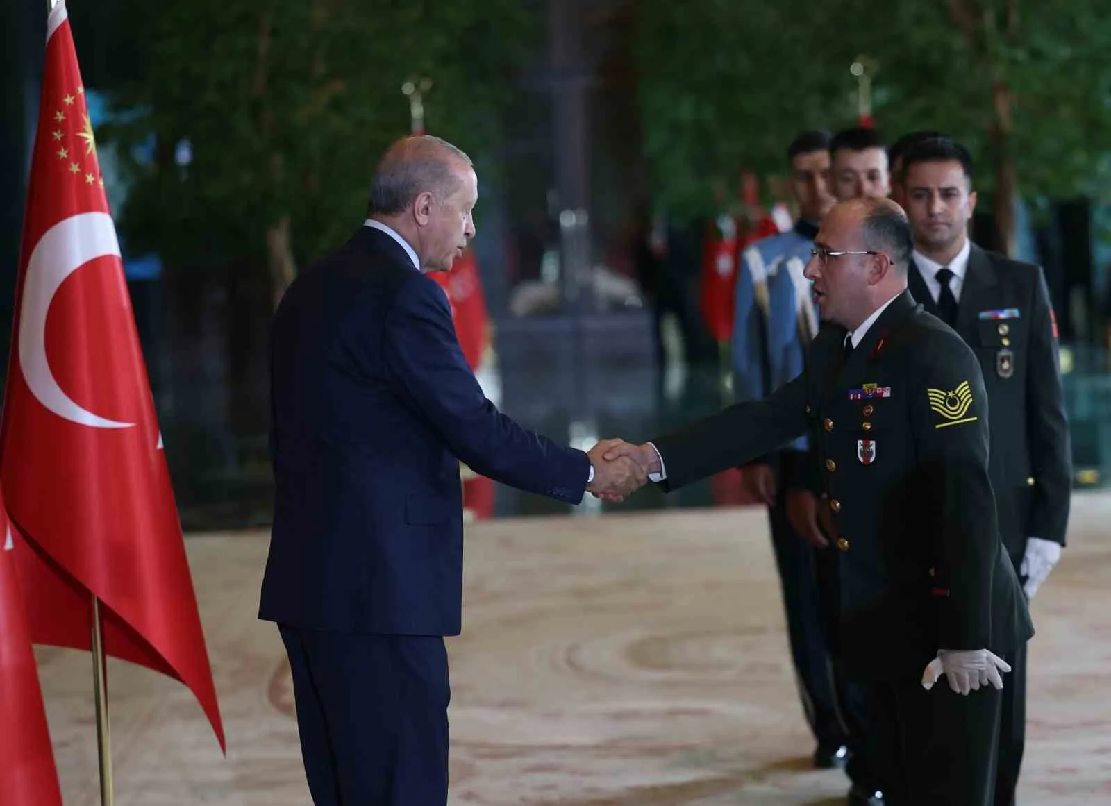 CUMHURBAŞKANI RECEP TAYYİP ERDOĞAN, BEŞTEPE MİLLET KONGRE VE KÜLTÜR MERKEZİ'NDE DÜZENLENEN 30 AĞUSTOS ZAFER BAYRAMI ÖZEL PROGRAMINA KATILDI.